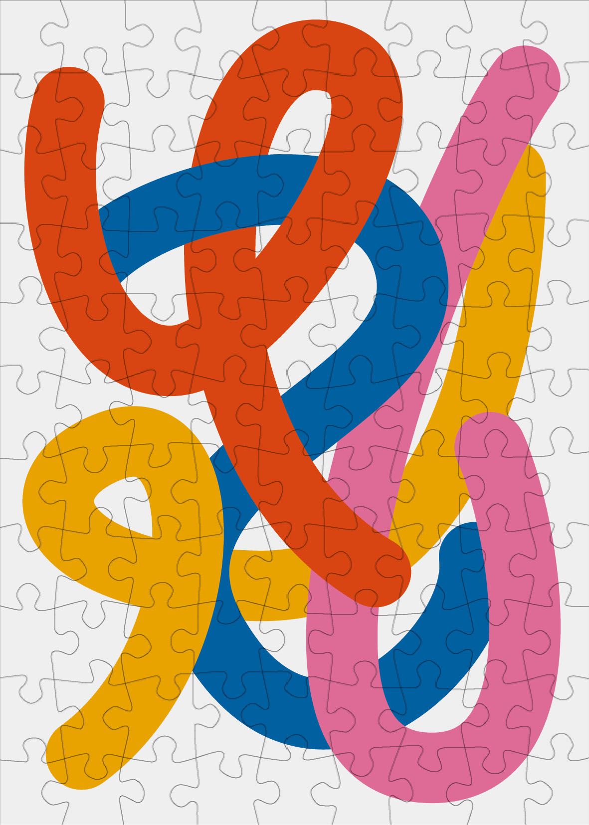 Linguini 99 Piece Mini Jigsaw Puzzle
