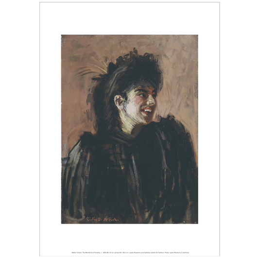 The Blackbird of Paradise by Walter Sickert A3 Print