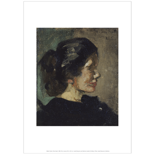 Ellen Heath by Walter Sickert A3 Print