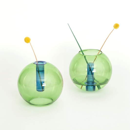 Bubble Vase - Blue / Green