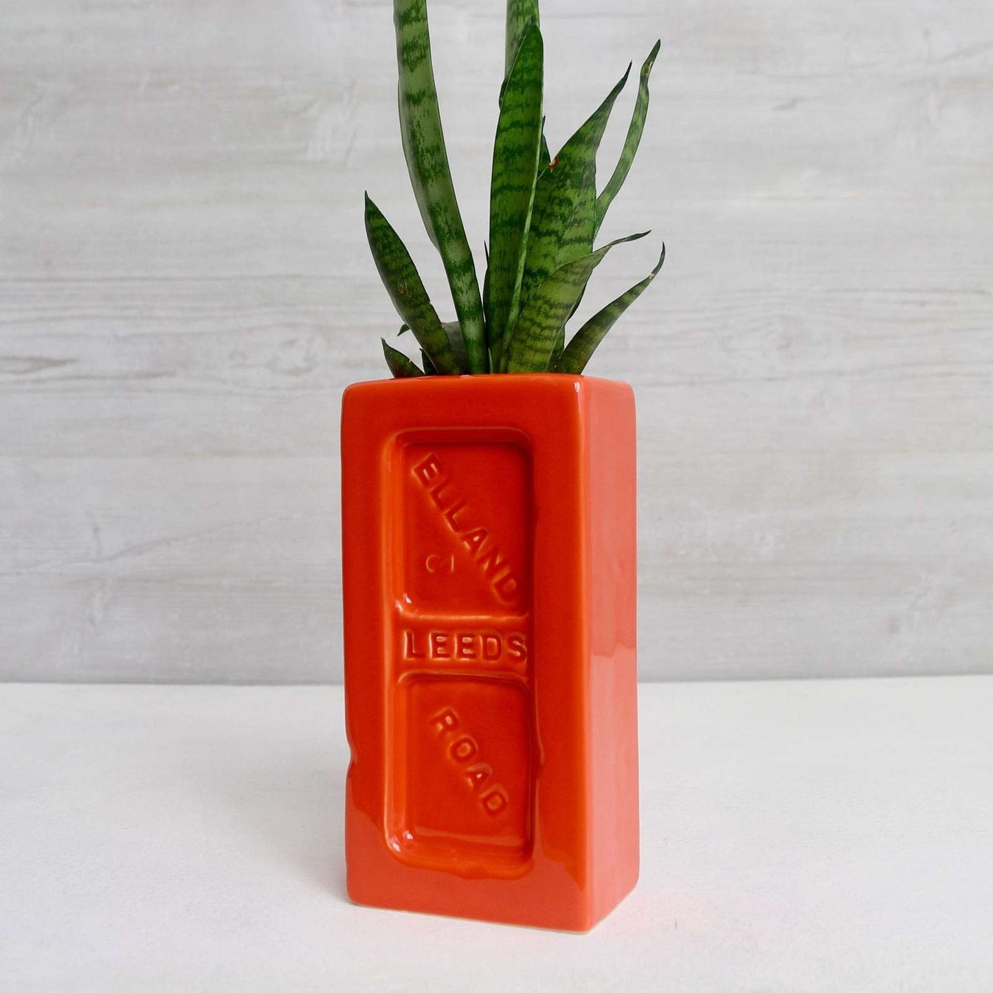 Leeds Brick Vase - Orange