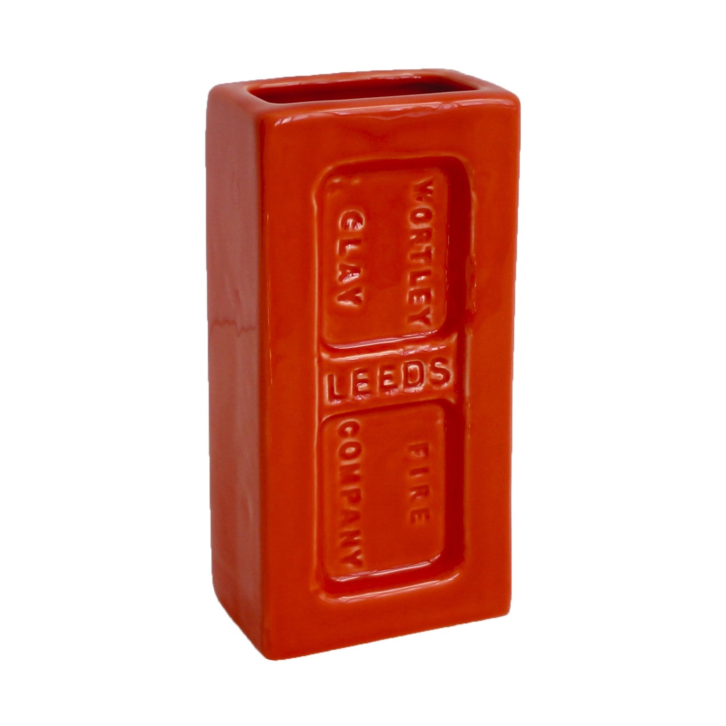 Leeds Brick Vase - Orange