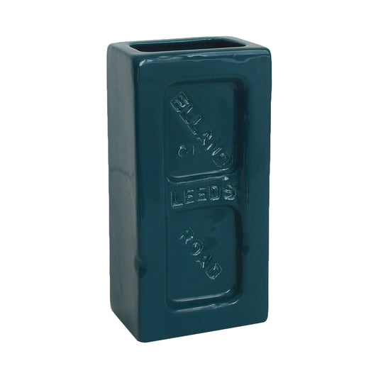 Leeds Brick Vase - Teal