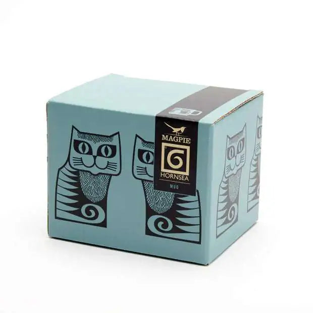 Hornsea Cat Mug - Teal