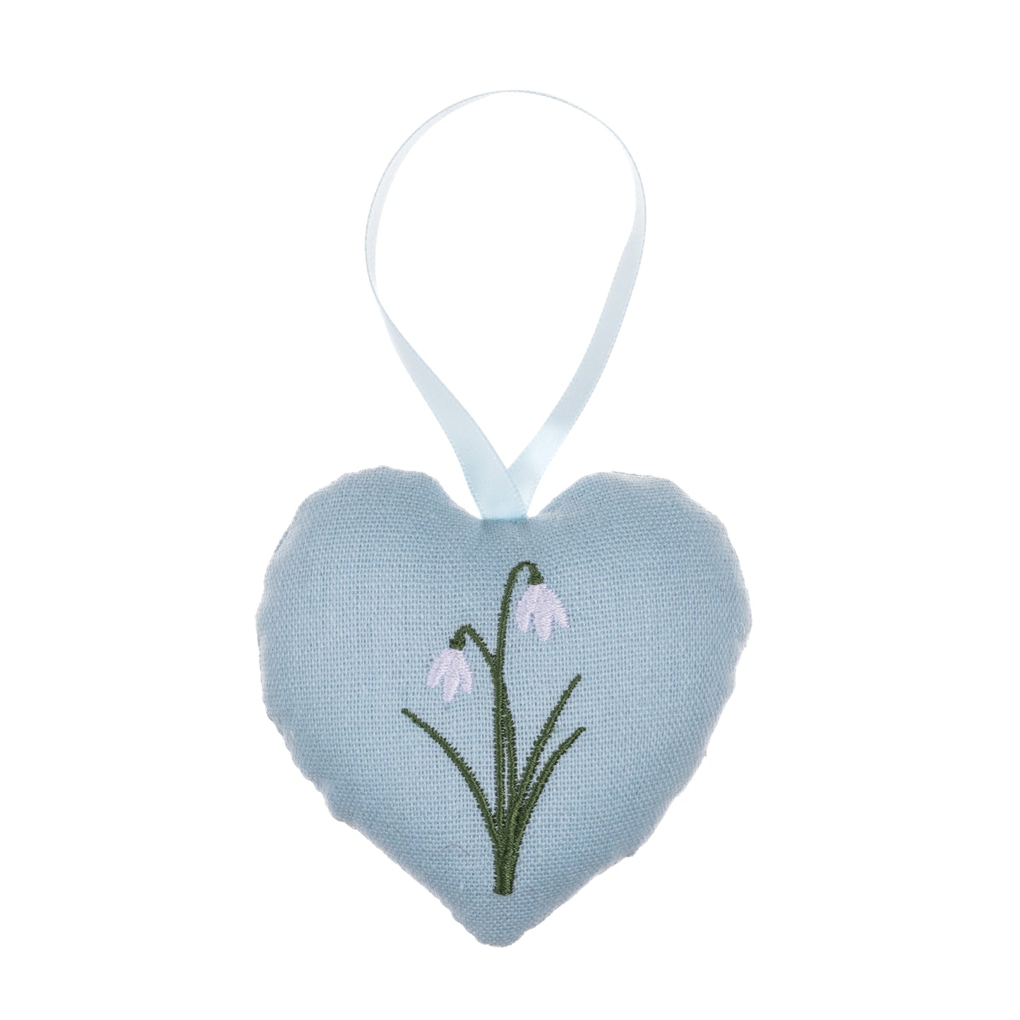 Snowdrop Heart Decoration