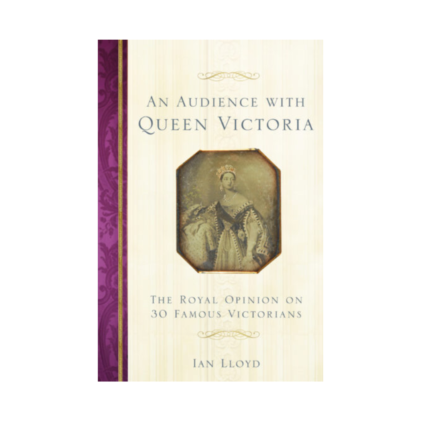 Image of the 'An Audience with Queen Victoria' book cover on a white background