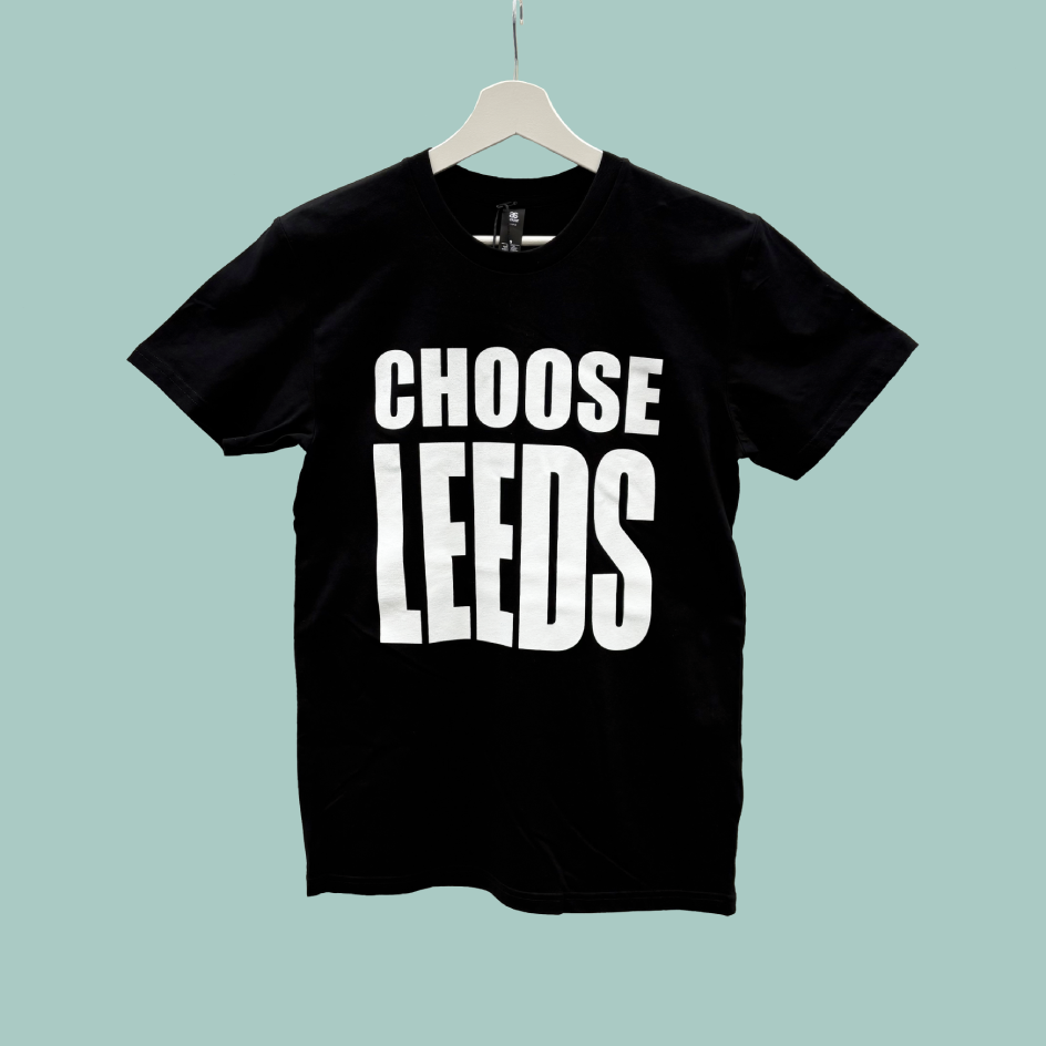 Choose Leeds Black T Shirt