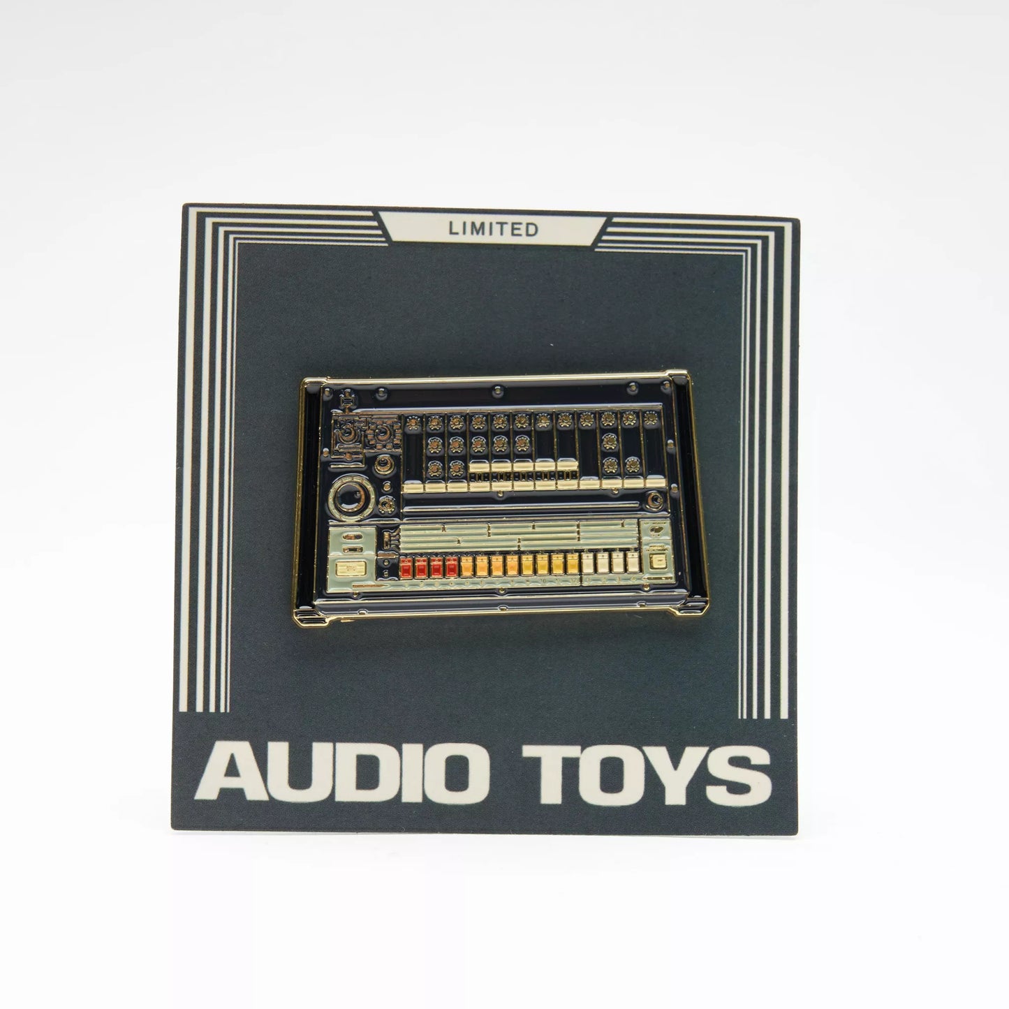 Drum Machine Enamel Pin