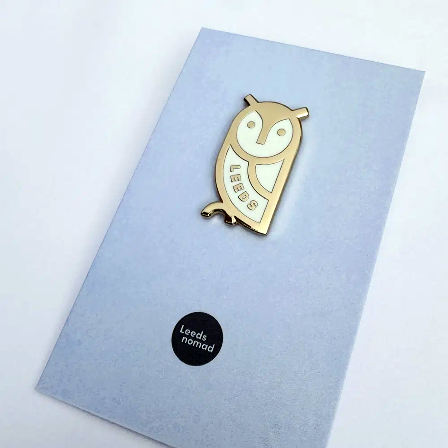 Leeds owl Pin Badge