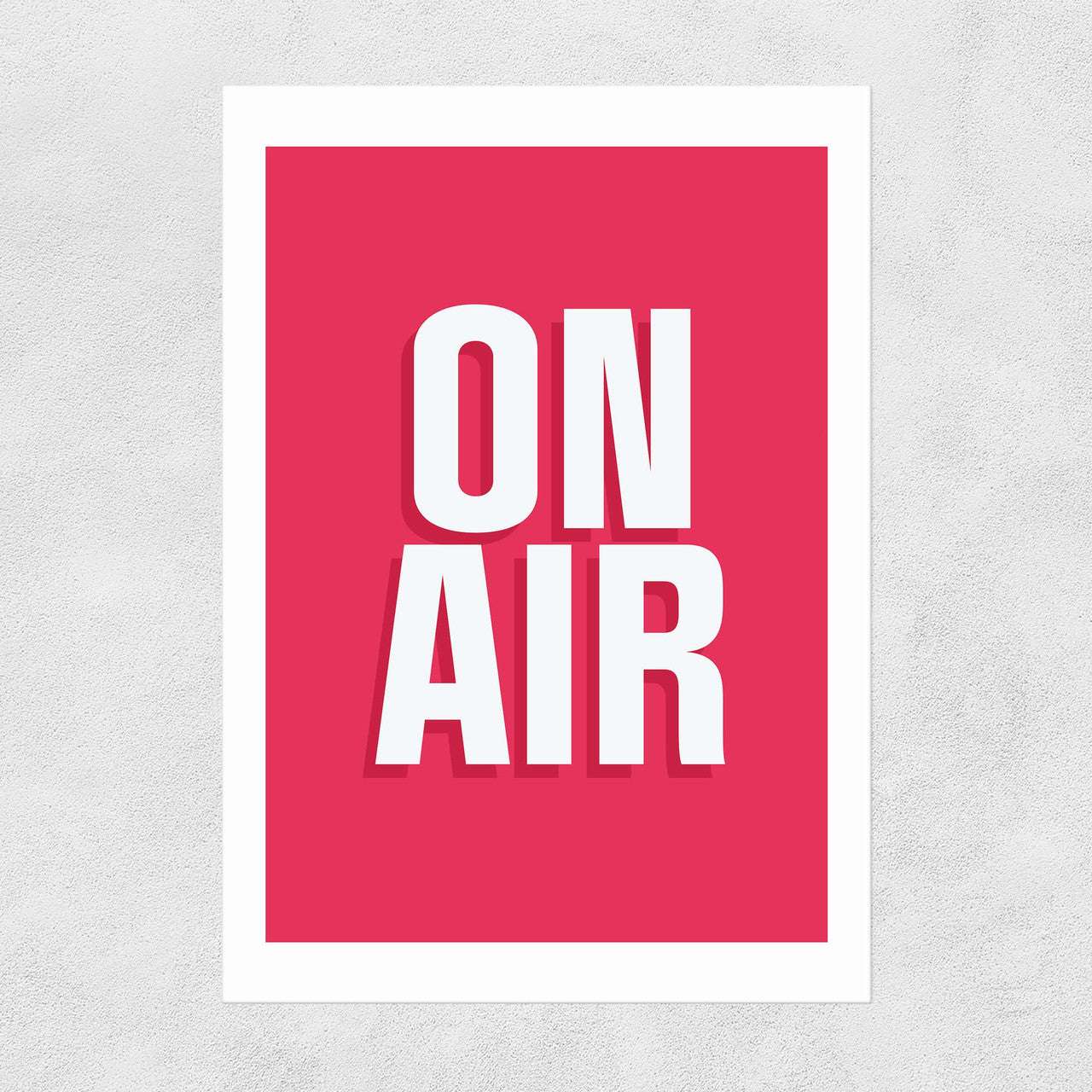 On Air A3 print