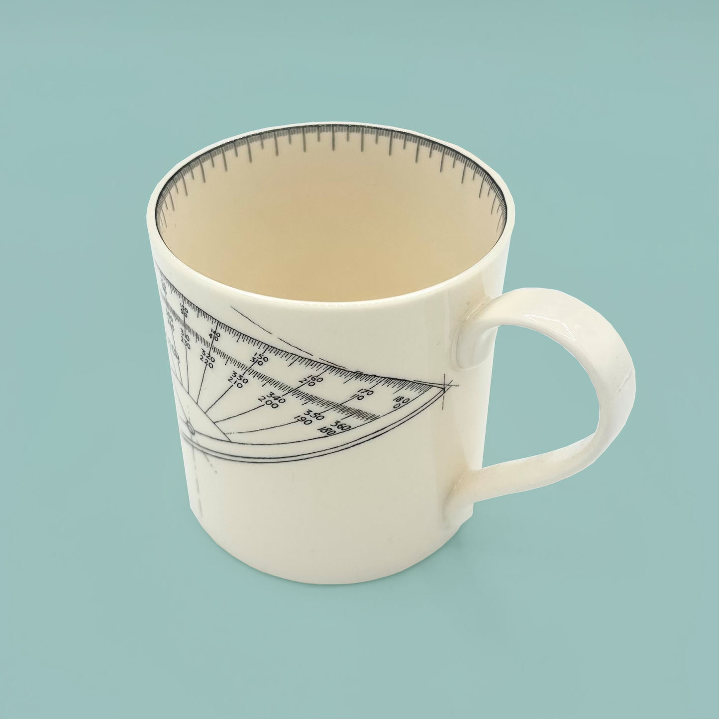 Protractor China Mug