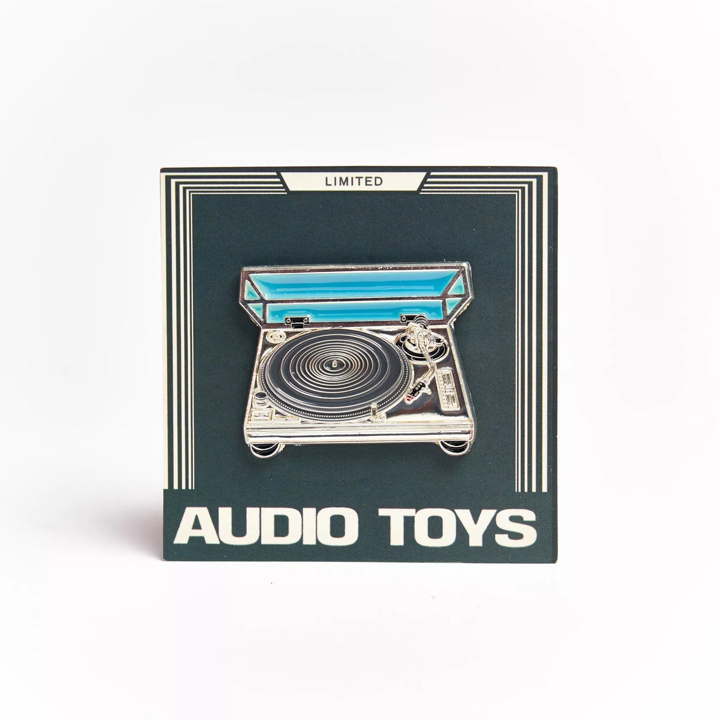 DJ Turntable Enamel Pin