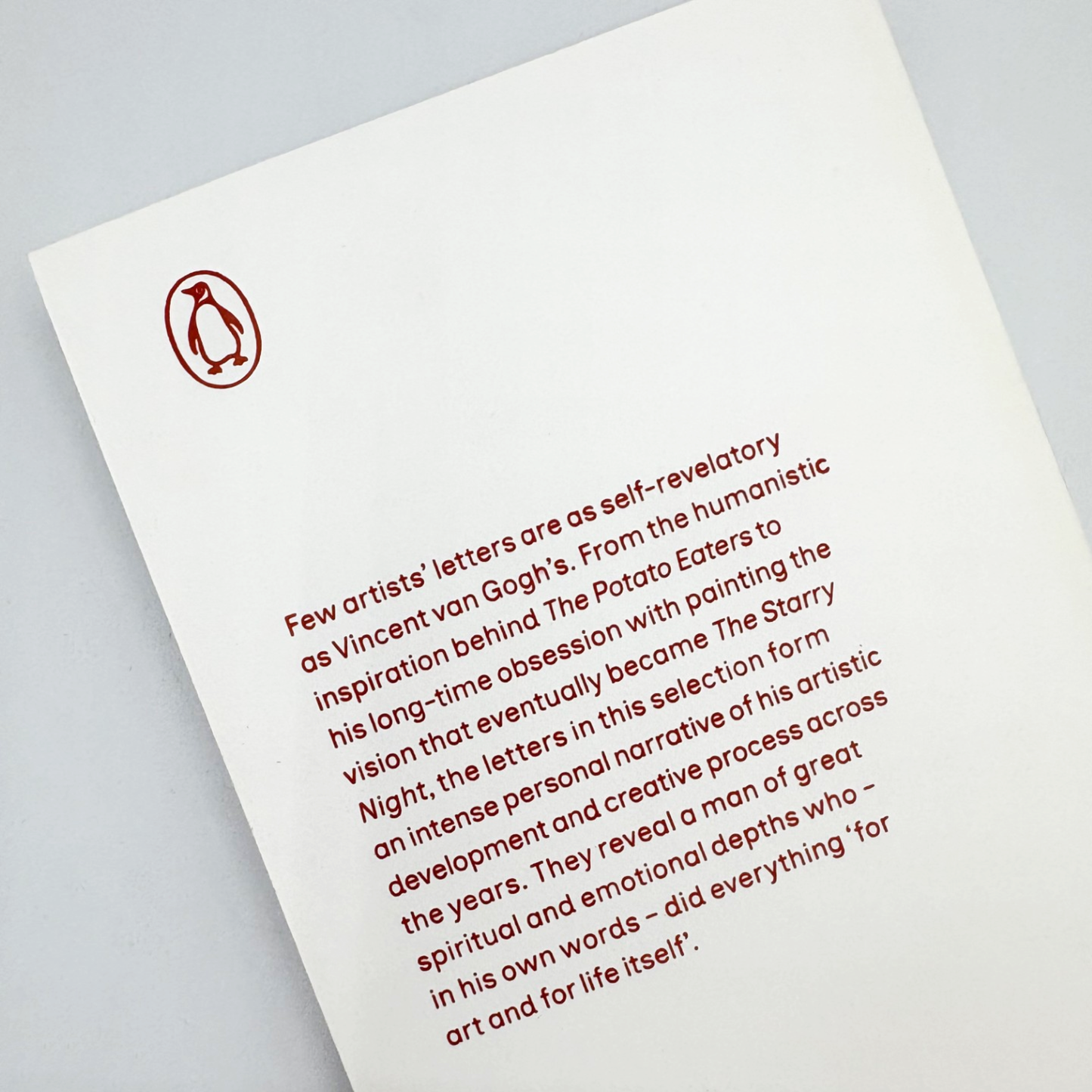 For Art and For Life by Vincent Van Gogh