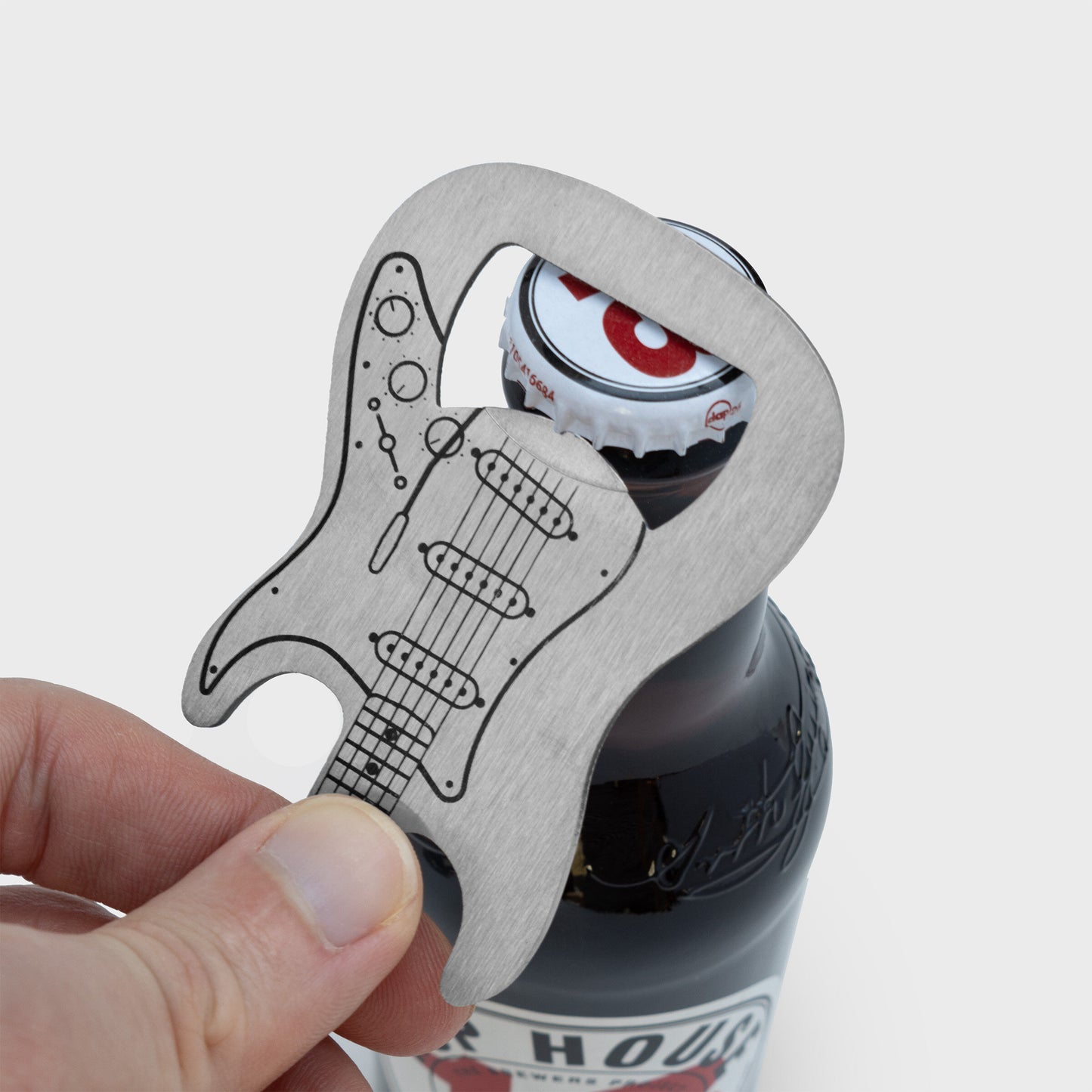 Blues Guitar Bottle Opener