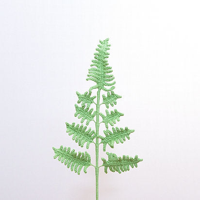 Fern Crochet Flower