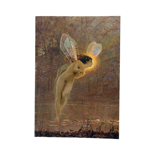 Iris by John Atkinson Grimshaw A5 notebook