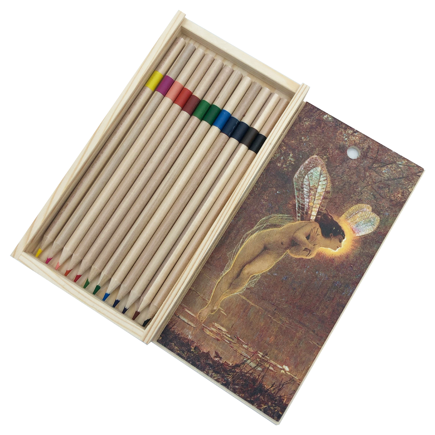 Wooden Pencil Set - Iris