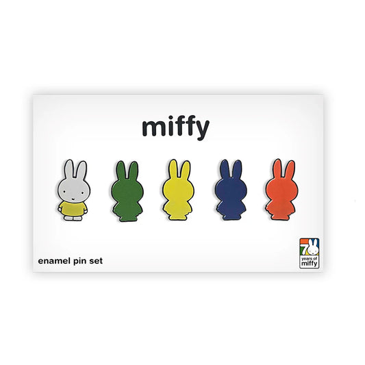 Miffy 70th Anniversary Pin Badge Set
