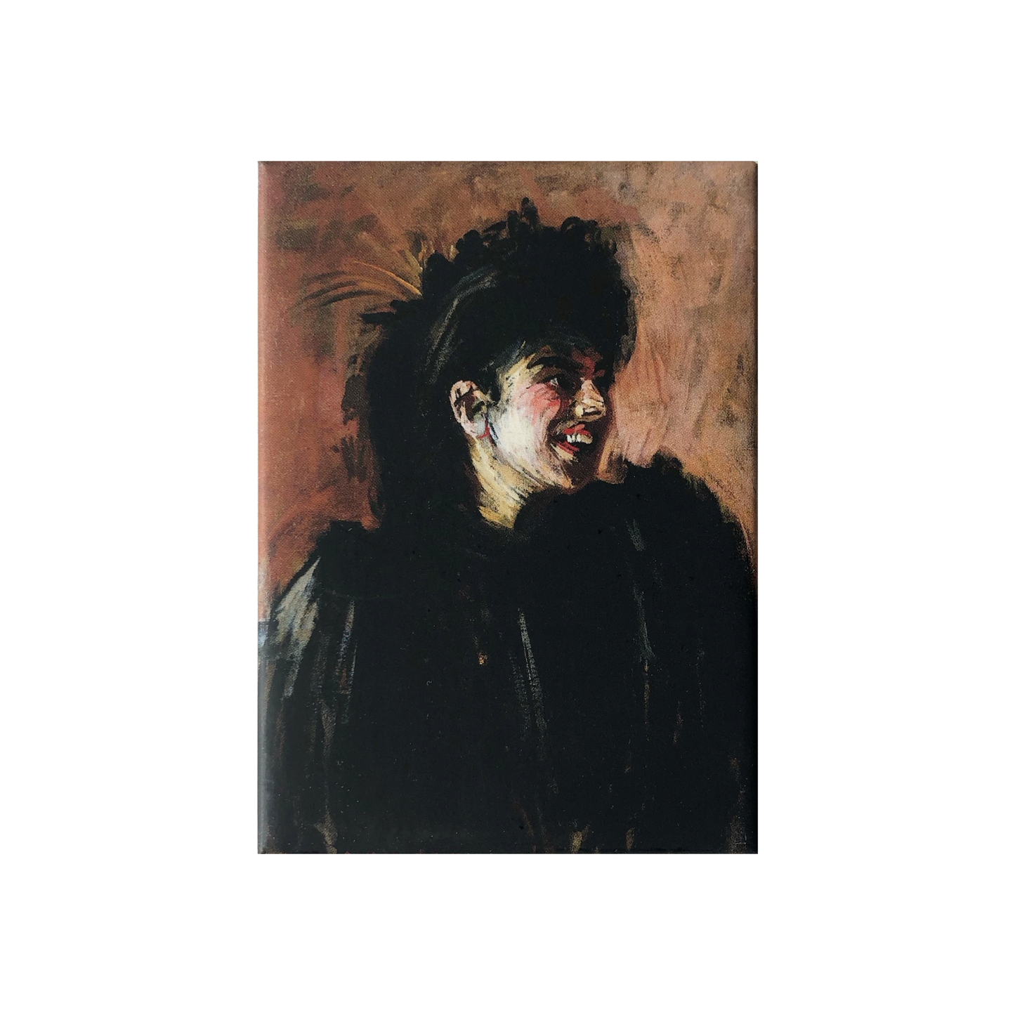 The Blackbird of Paradise by Walter Sickert Jumbo Magnet
