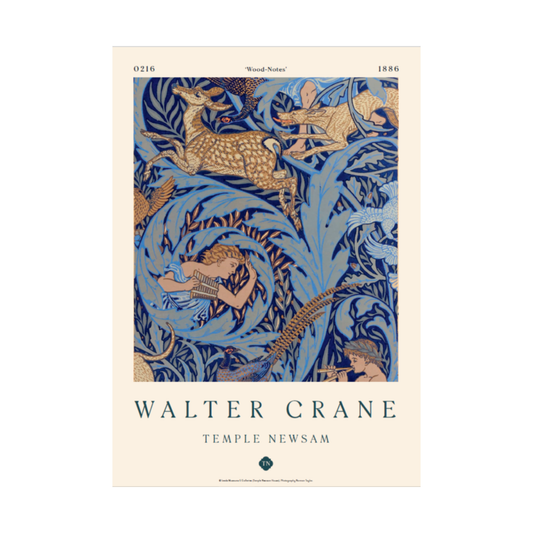 Wallpaper by Walter Crane A3 Print