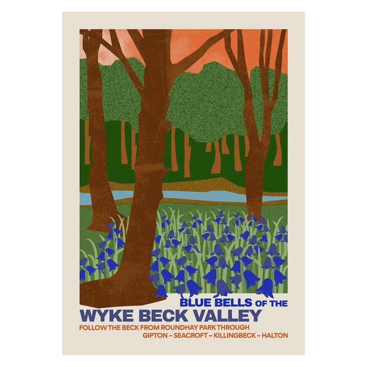 Wyke Beck Valley by Ellie Way A3 Print