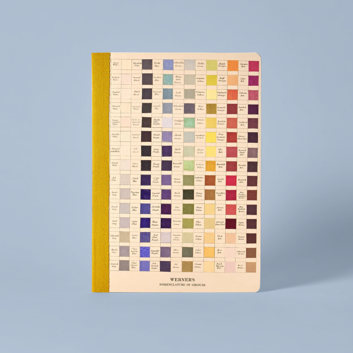 A5 Single Notebook - Werner's Nomenclature of Colours