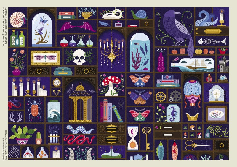 A Cabinet of Curiosities Jigsaw Puzzle