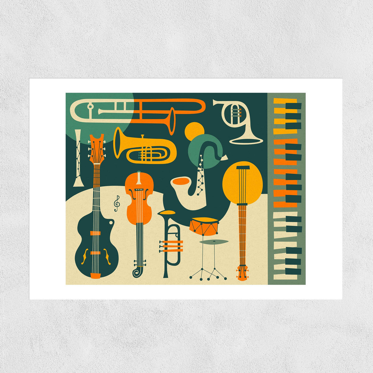 All That Jazz A3 print