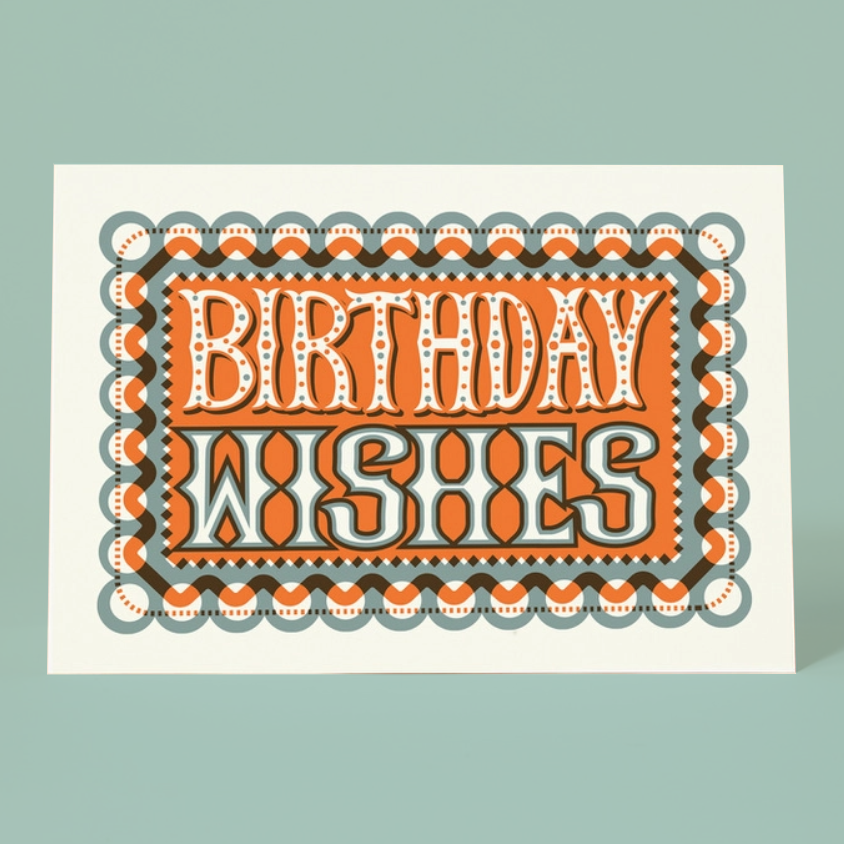 Birthday Wishes Greetings Card