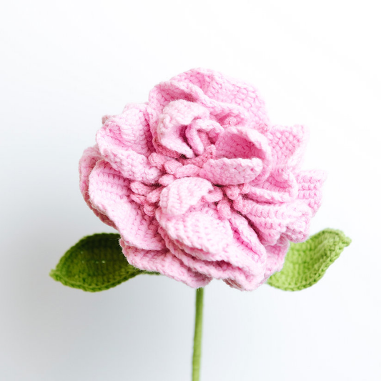 Camellia on the Mountain Crochet Flower