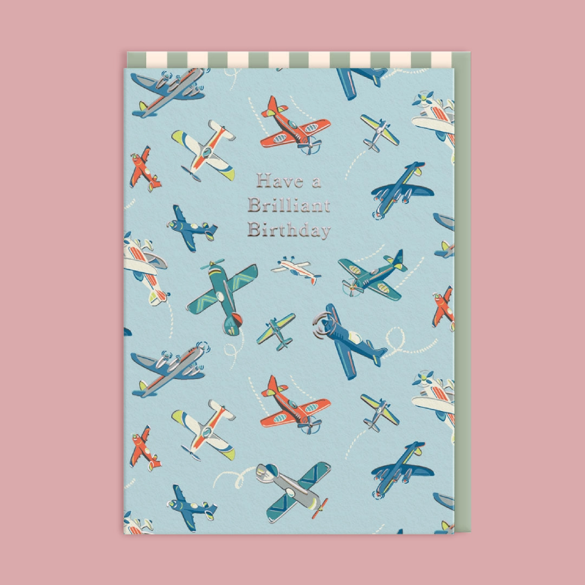Planes Birthday Card by Cath Kidston