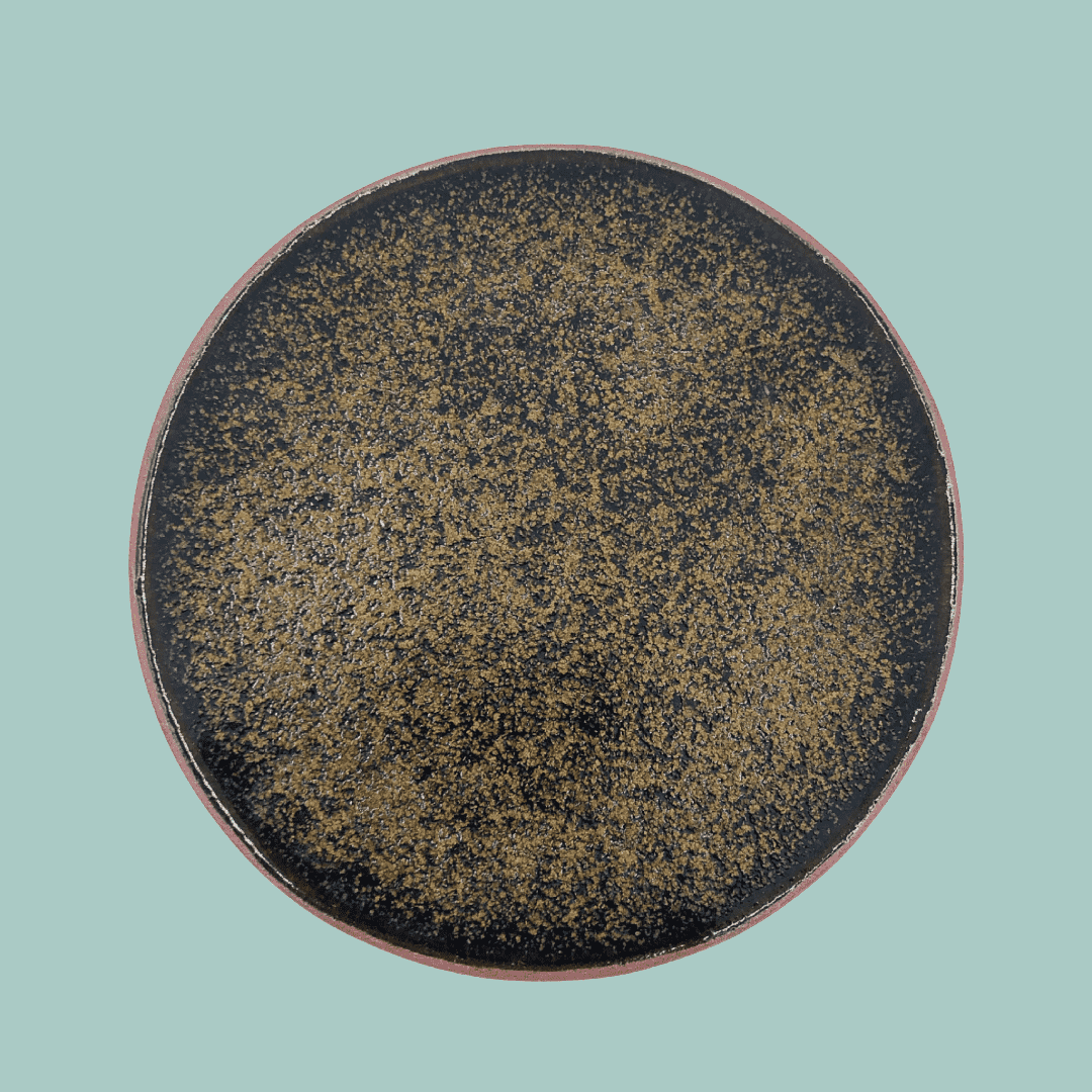 Ceramic Coaster - Gold