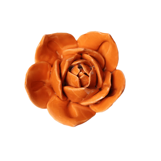 Ceramic Orange Flower