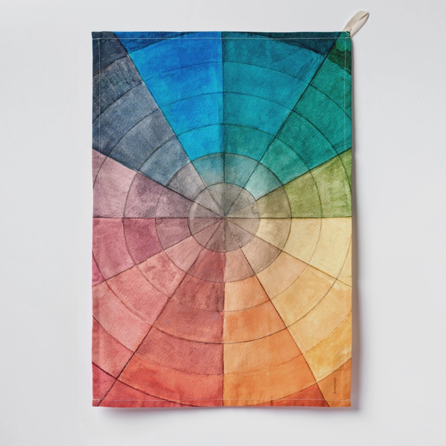 Colour Wheel Tea Towel