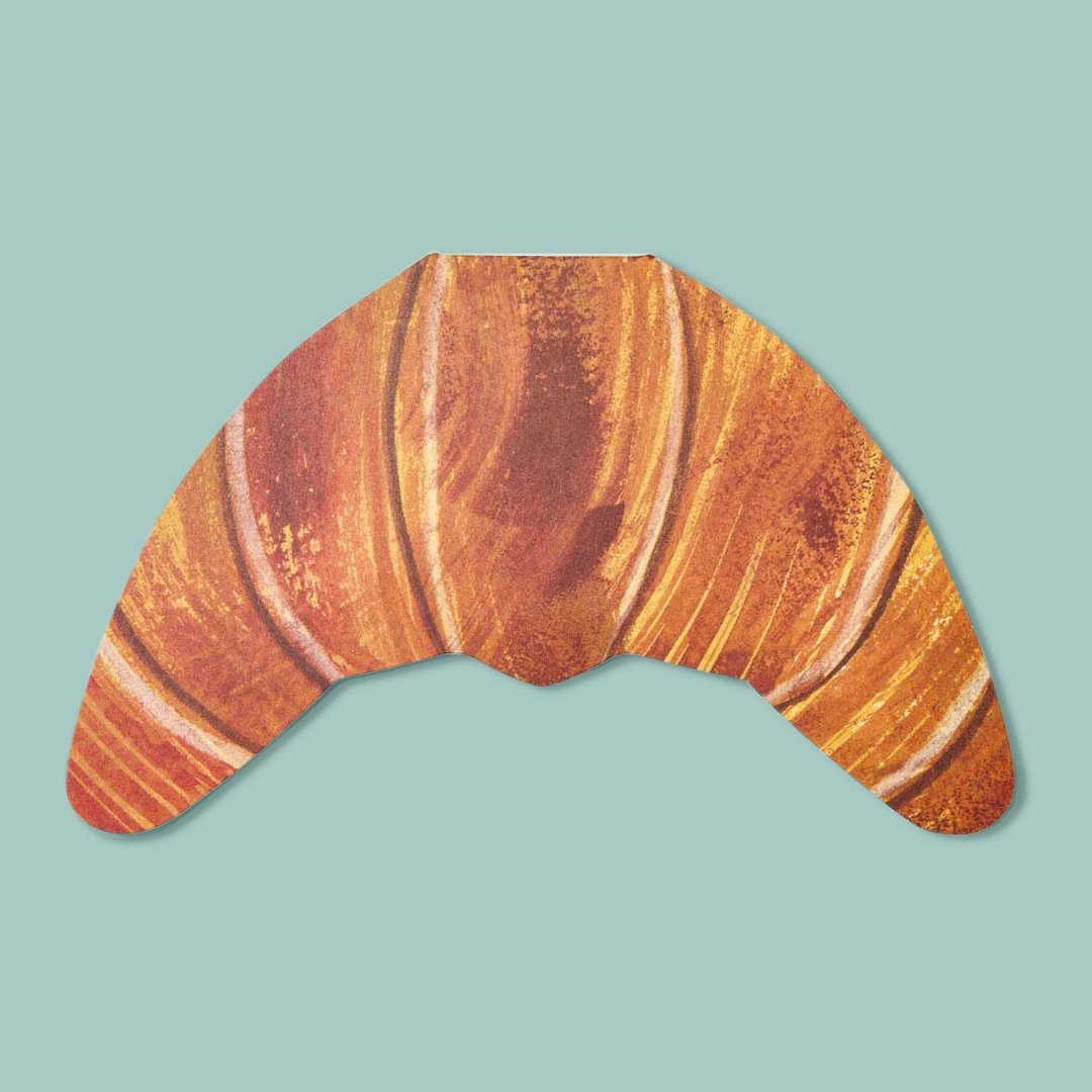 Croissant Greetings Card