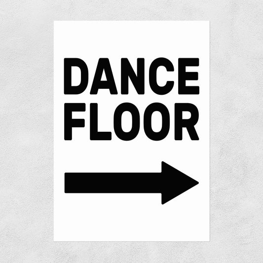 Dancefloor A3 print