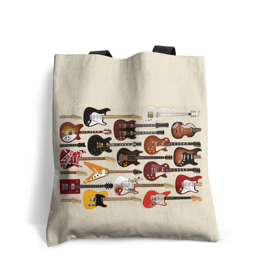 Tote Bag - Guitars