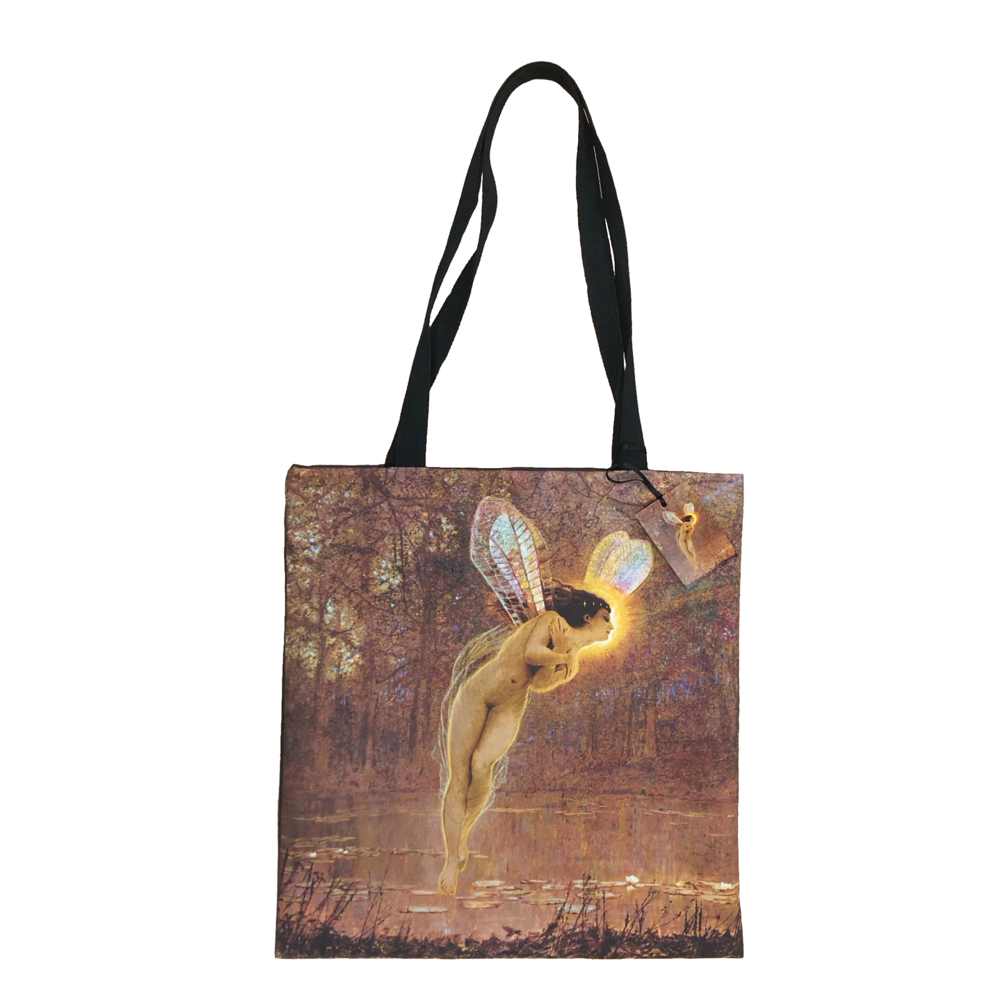 Leeds Art Gallery tote bag featuring the work of Iris by John Atkinson Grimshaw