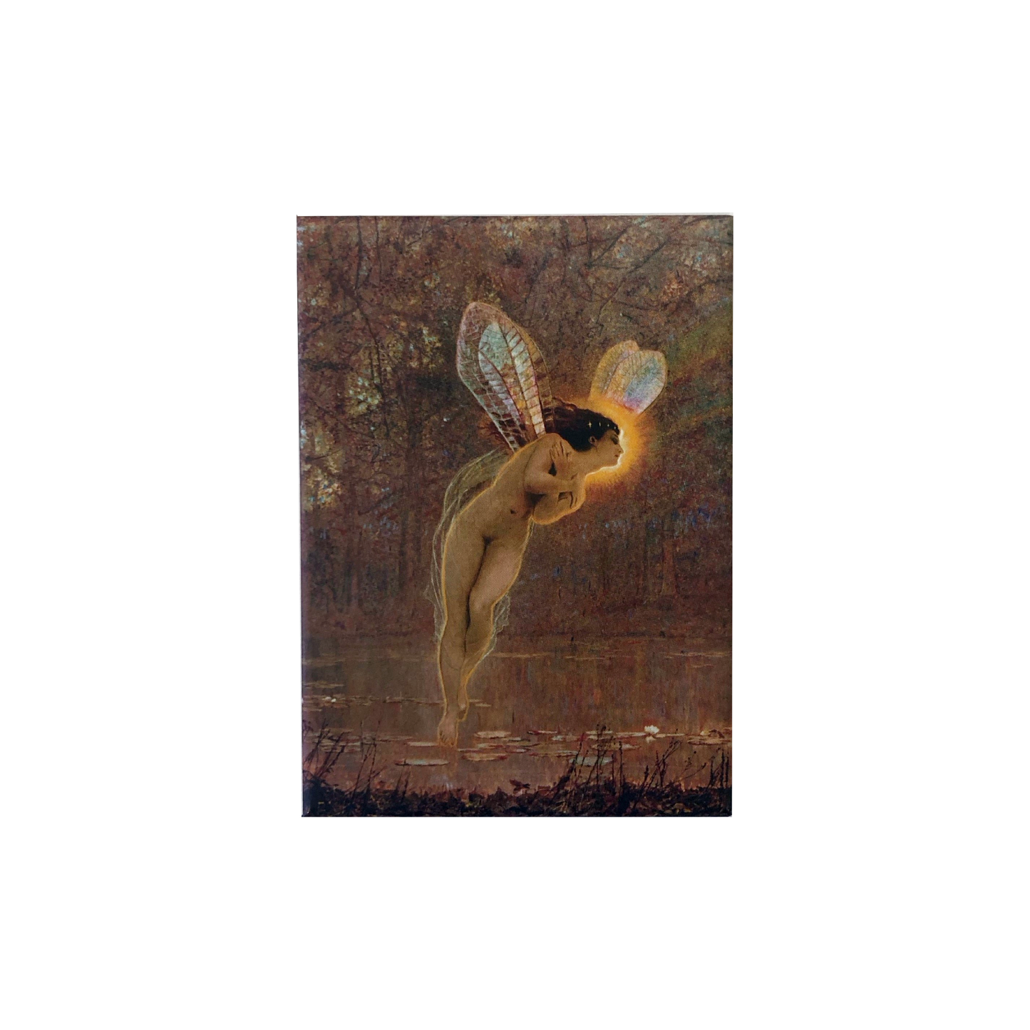 Iris by John Atkinson Grimshaw Jumbo Magnet