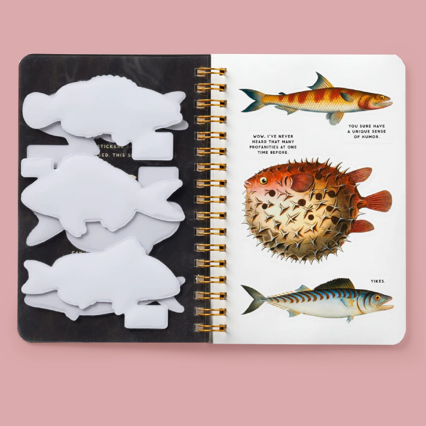 Judgy Fish Sticker Book