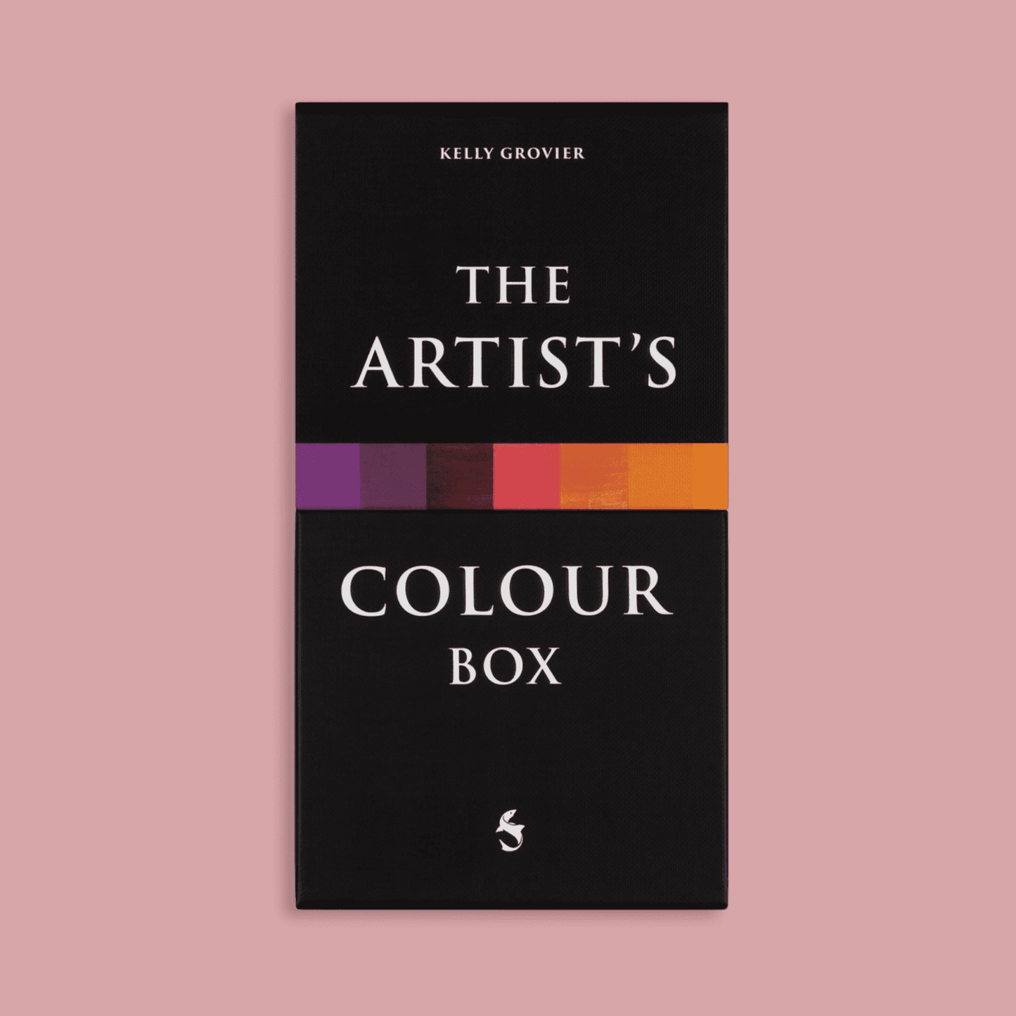 Box cover of 'The Artist's Colour Box' by Kelly Grovier on a pink background