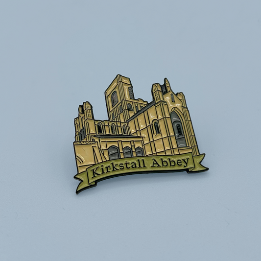 Kirkstall Abbey Enamel Pin Badge