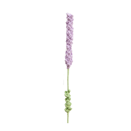 Lavender Crochet Flower