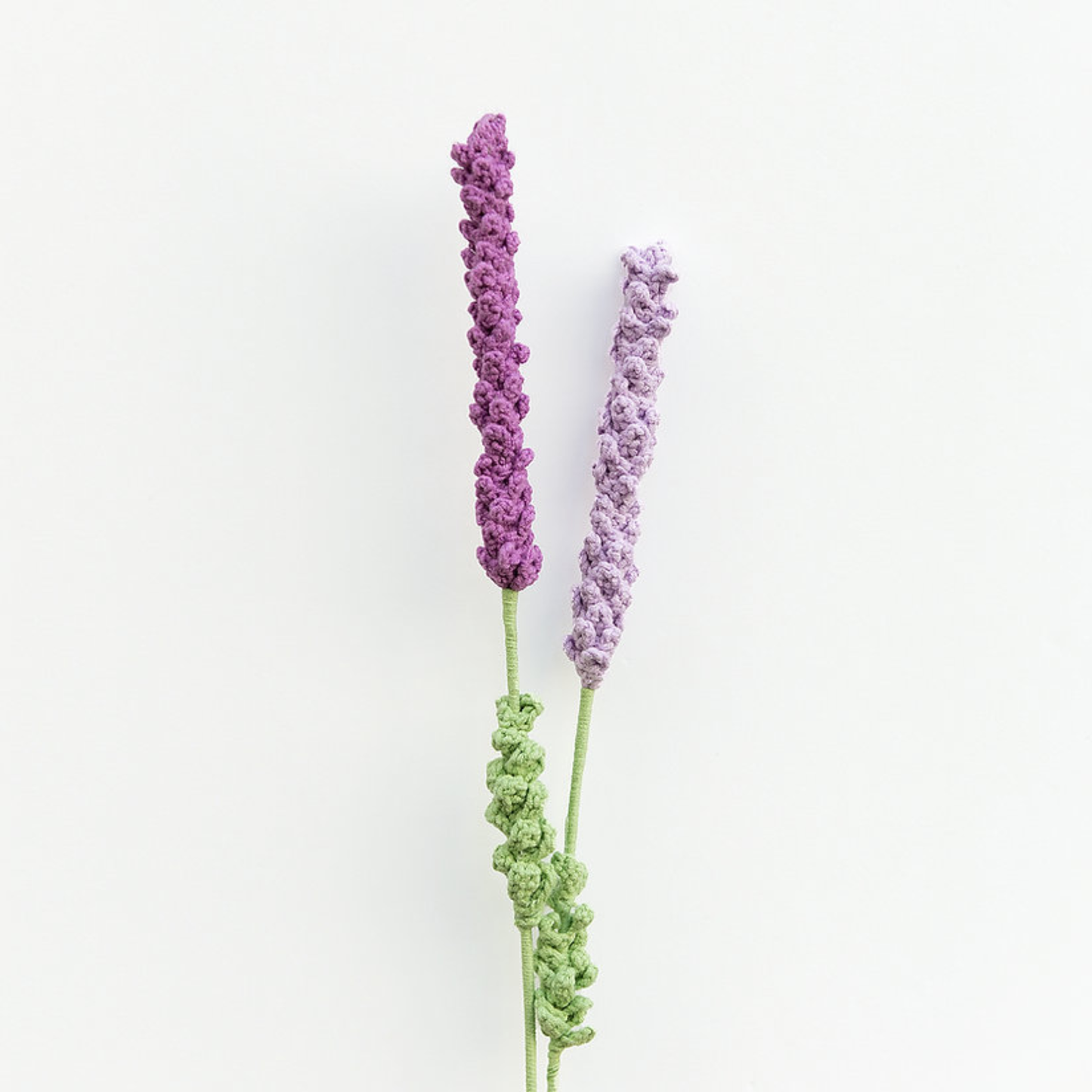 Lavender Crochet Flower