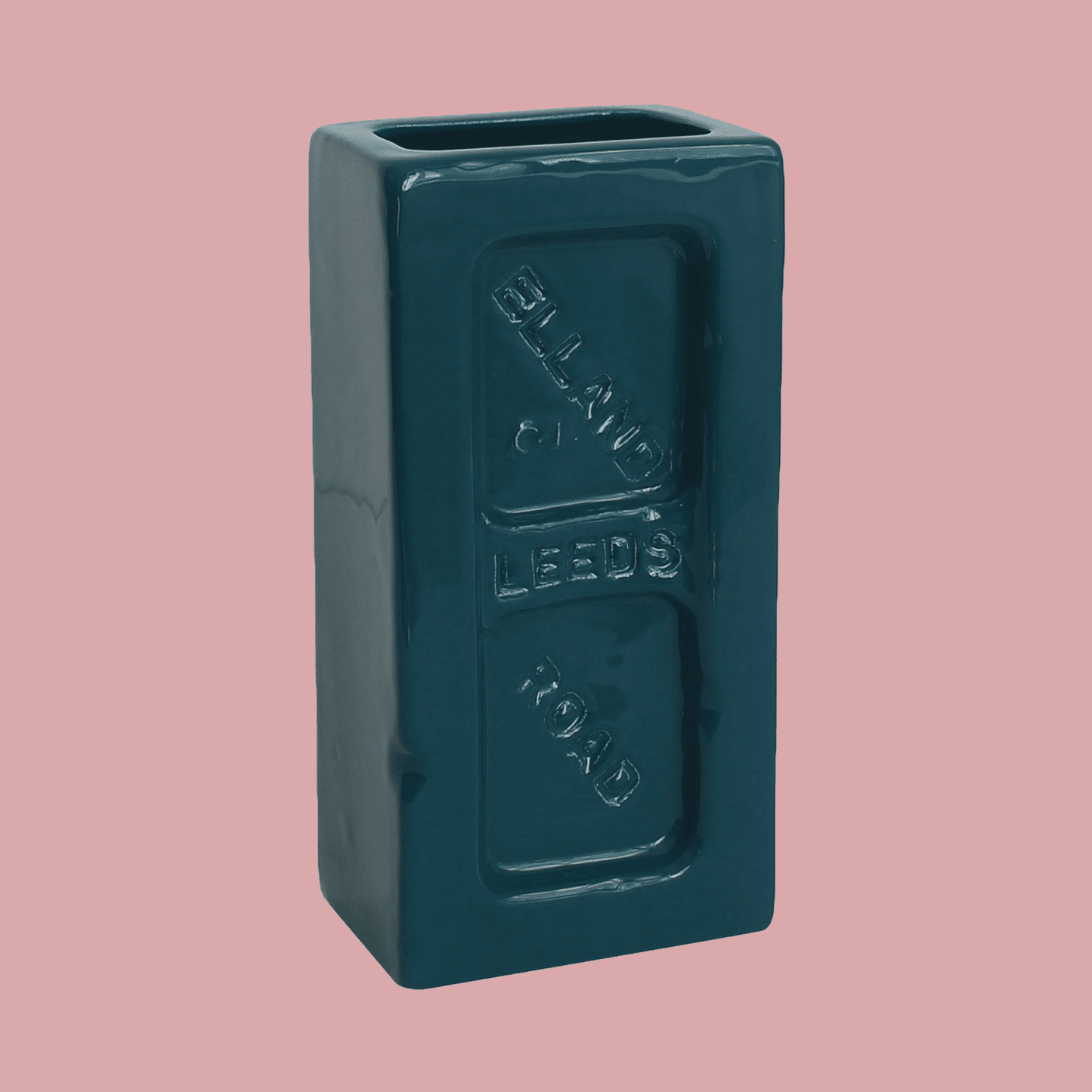 Leeds Brick Vase - Teal