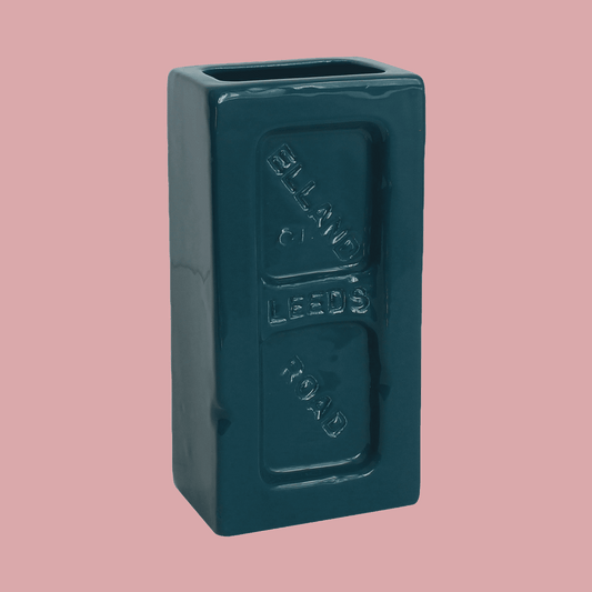 Leeds Brick Vase - Teal