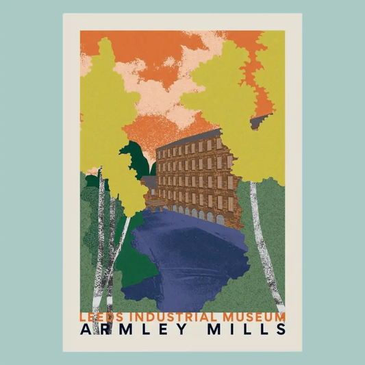 Armley Mills A3 Print by Ellie Way