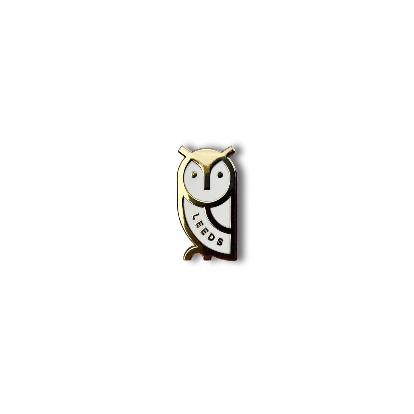 Leeds owl Pin Badge