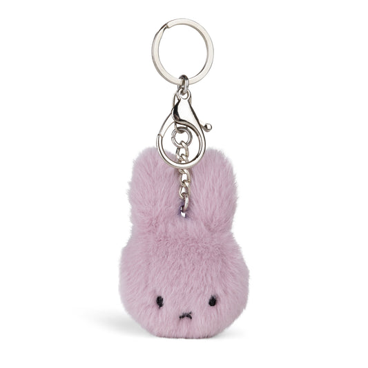 Miffy Fuzzy Keyring Lilac