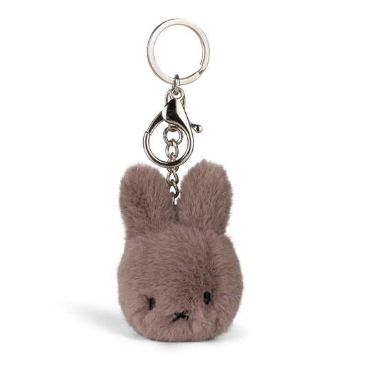 Miffy Fuzzy Keyring Taupe